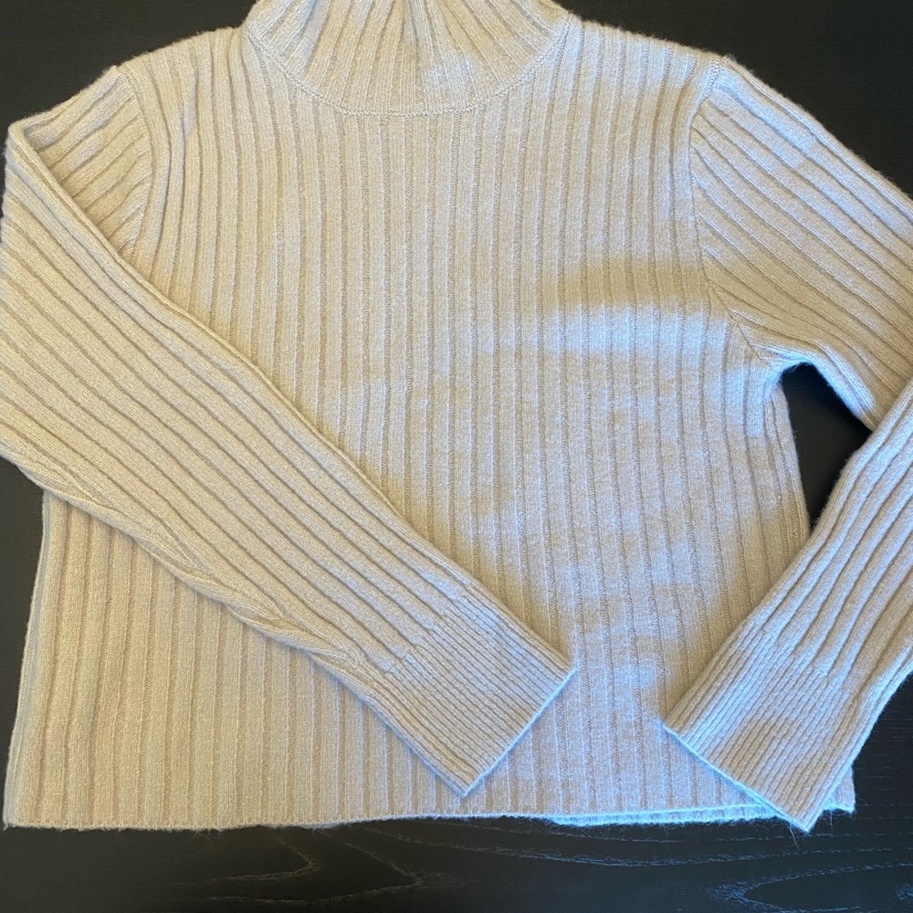 Lulu’s All Set Open Back Turtle Neck Sweater